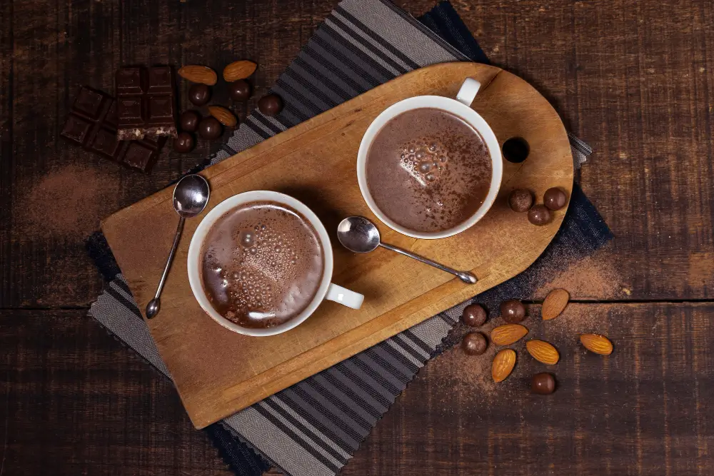 comment faire un chocolat chaud maison au lait avec une machine à chocolat chaud